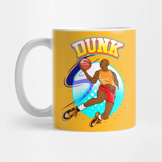 Dunk Basketball by Urbanprint